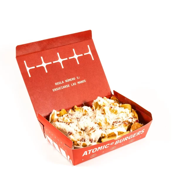 Patatas cheese-bacon